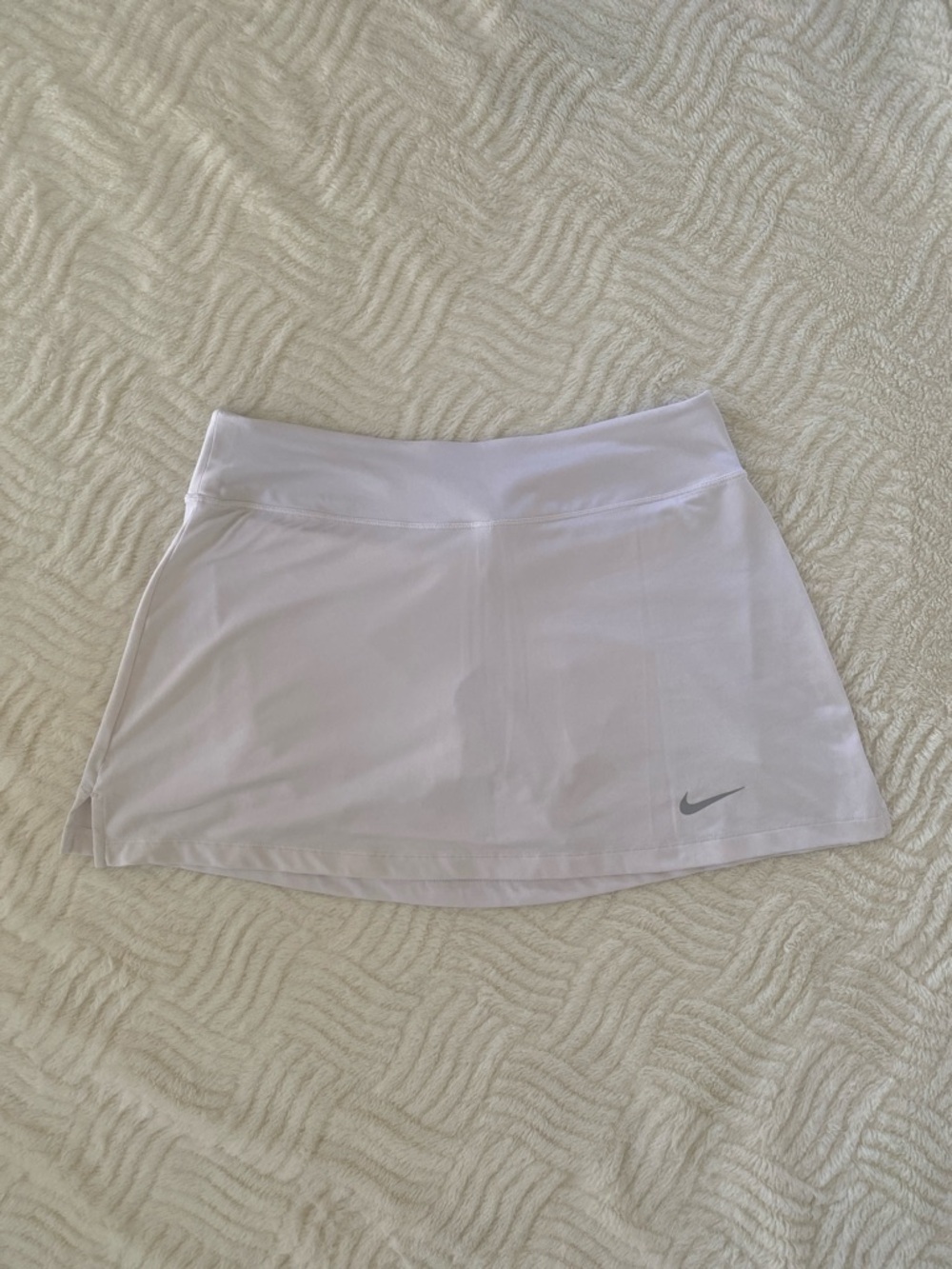 Nike White Tennis or Golf  Skort with Silver Swoosh